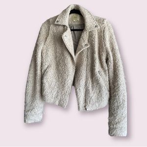 NWOT Anthropologie Elevenses Moto Jacket